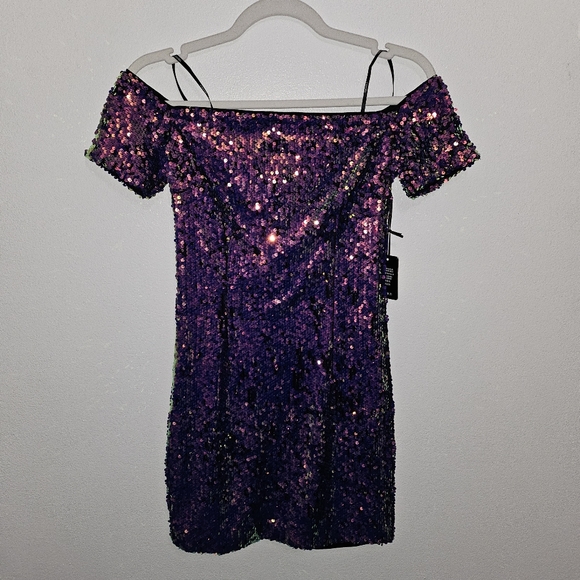 Forever 21 Afterdark Colorshift Sequin Dress - Picture 3 of 7